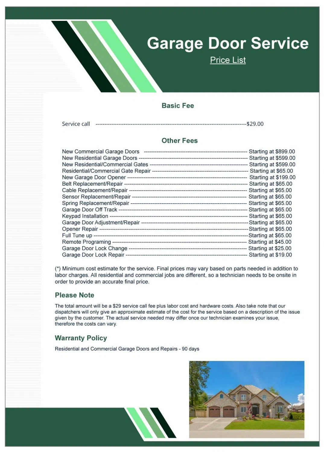 Montrose Garage Door And Opener Montrose, CA 818-927-1014